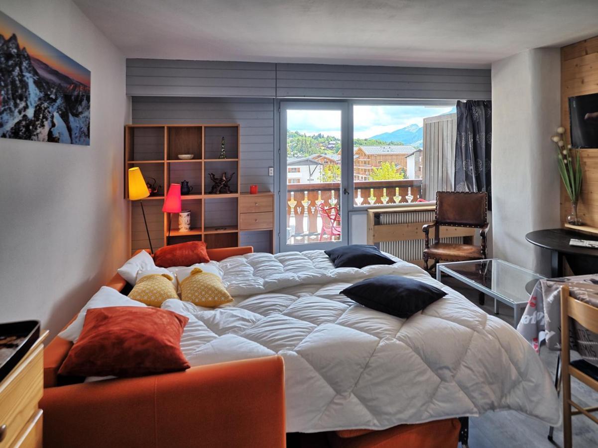 Vintage Chic -Central, Wifi, Mountain View Les Carroz d'Araches Exterior foto