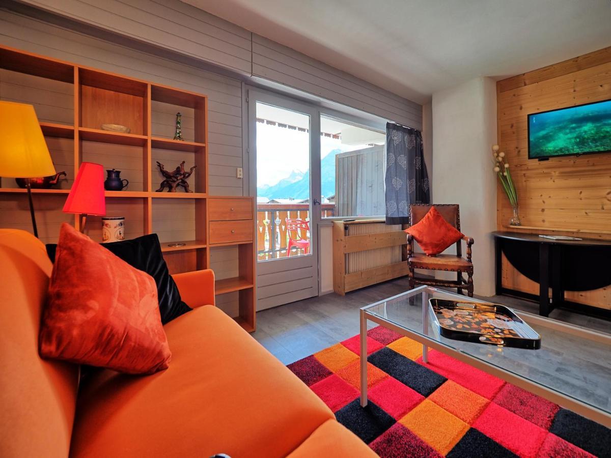 Vintage Chic -Central, Wifi, Mountain View Les Carroz d'Araches Exterior foto