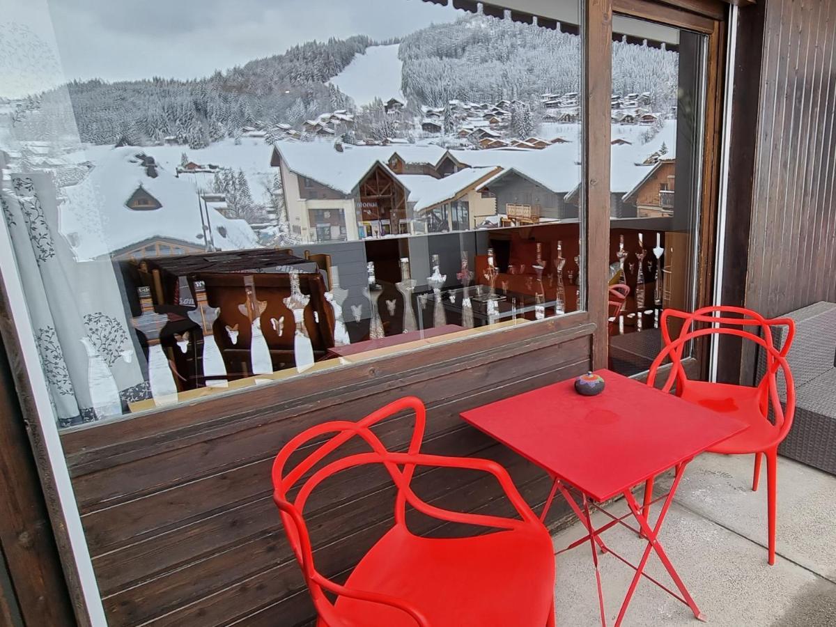 Vintage Chic -Central, Wifi, Mountain View Les Carroz d'Araches Exterior foto
