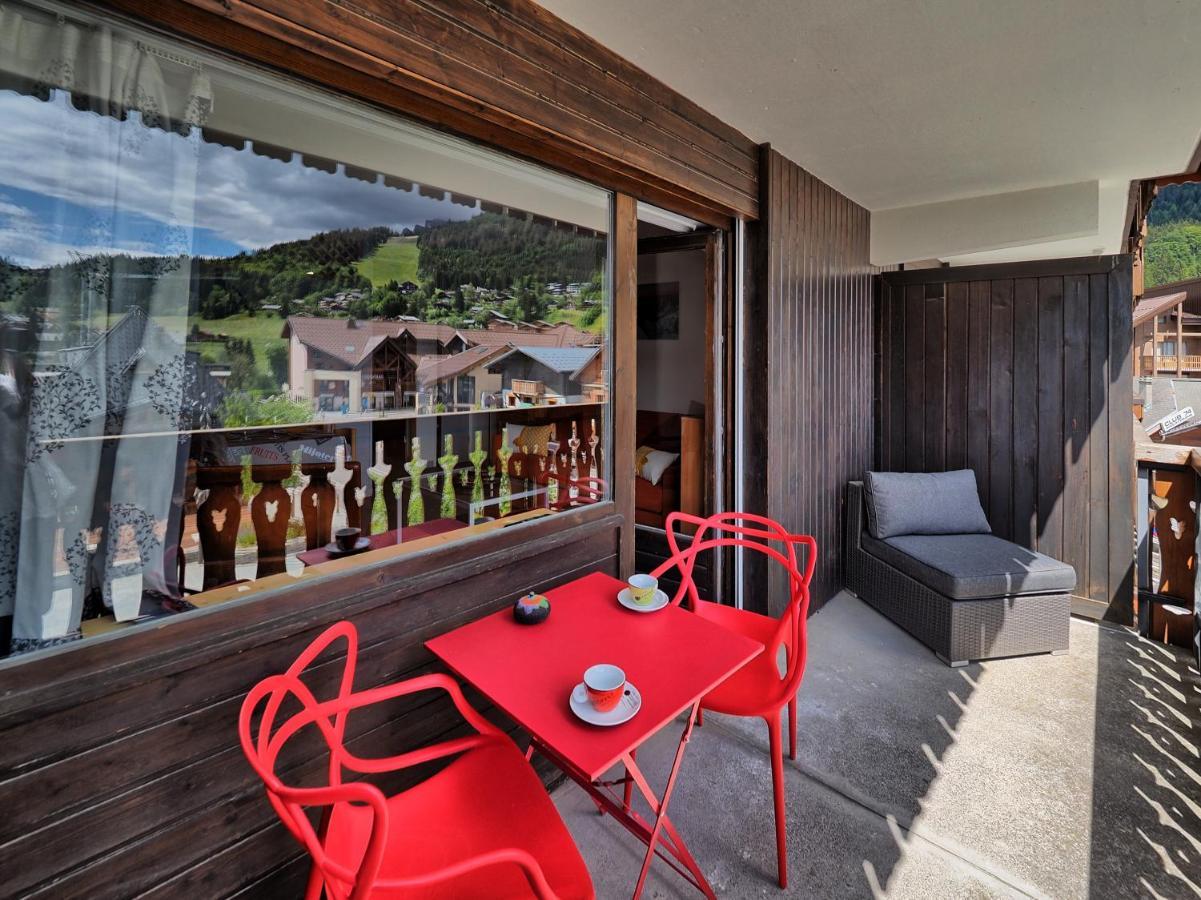 Vintage Chic -Central, Wifi, Mountain View Les Carroz d'Araches Exterior foto