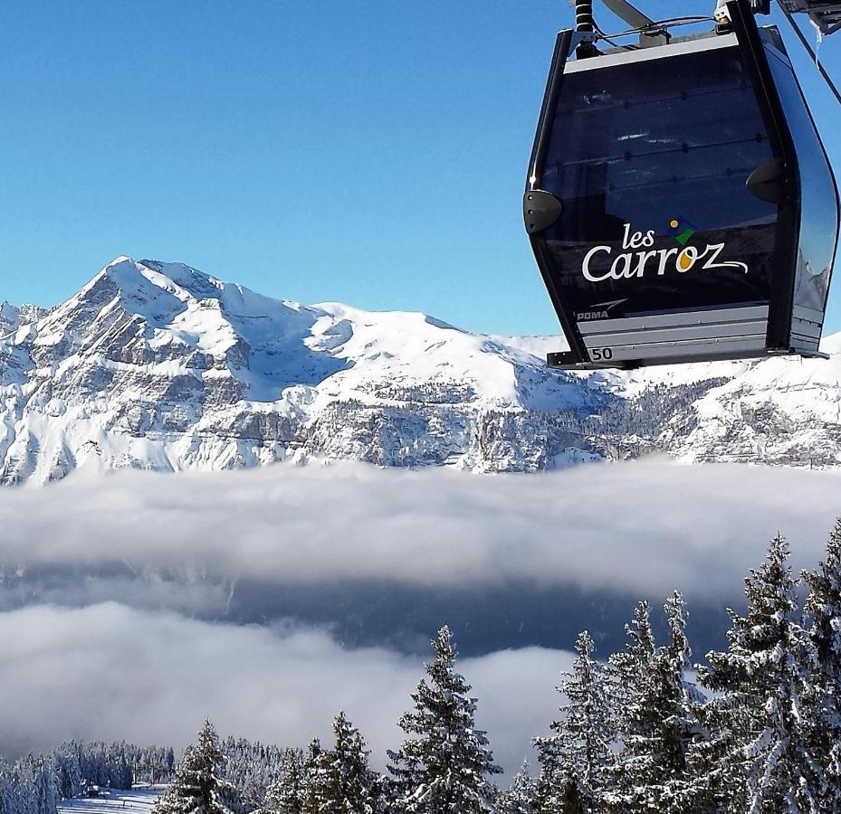 Vintage Chic -Central, Wifi, Mountain View Les Carroz d'Araches Exterior foto