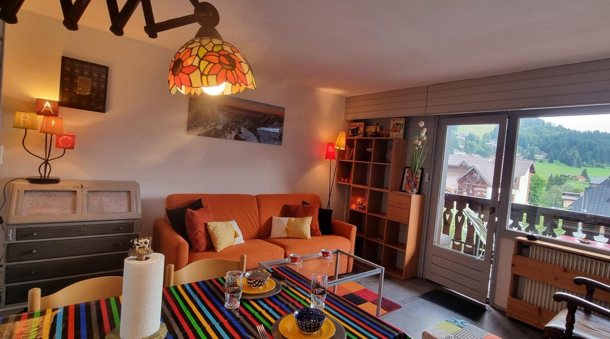 Vintage Chic -Central, Wifi, Mountain View Les Carroz d'Araches Exterior foto